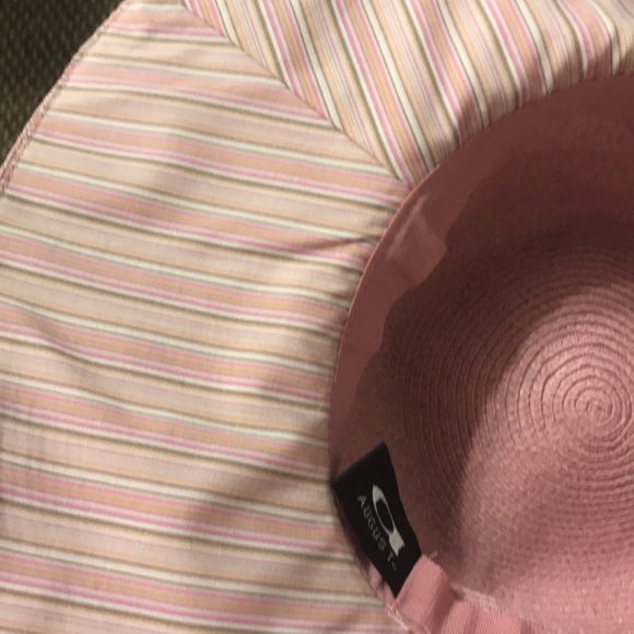 August Pink Floppy Hat with Bow - Picture 6 of 6